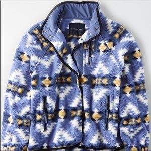 SOLD American Eagle Oversized Fleece Jacket